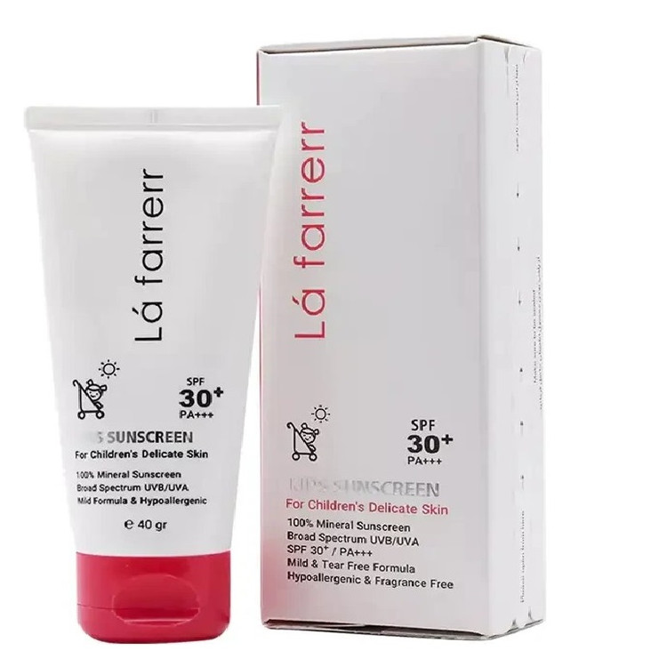 5 کرم ضد آفتاب کودکان لافارر 30 SPF30