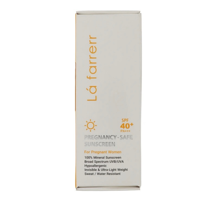 La Farrerr Pregnancy Safe Sunscreen Cream SPF40
