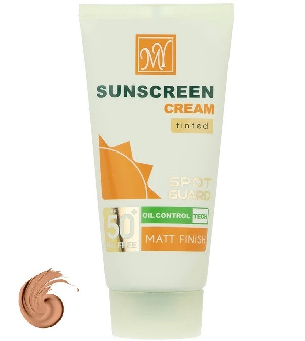 کرم ضد آفتاب رنگی مای SPF50+ مناسب پوست چرب و مختلط