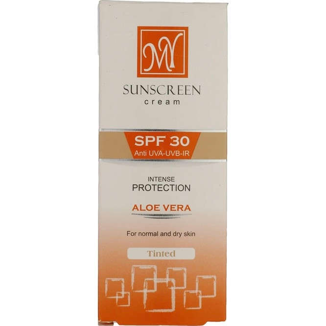 کرم ضد آفتاب رنگی (بژ طبیعی) مای SPF30 مناسب پوست معمولی و خشک