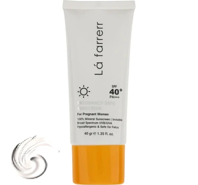 کرم ضد آفتاب مینرال و بارداری لافارر SPF40